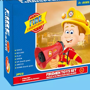 ست بلندگوی آتش نشانی FIRE LOUDSPEAKER SET_اسباب بازی